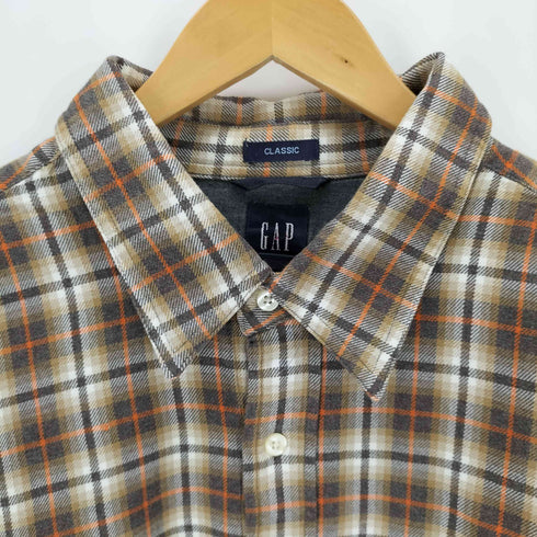 ギャップ Gap 00s OLD CLASSIC チェックレギュラーカラーシャツ メンズ JPN:XXL