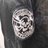 スカルジーンズ SKULL JEANS 骸骨刺繍 燕刺繍 ワッペン リバーシブルスカジャン メンズ US:40