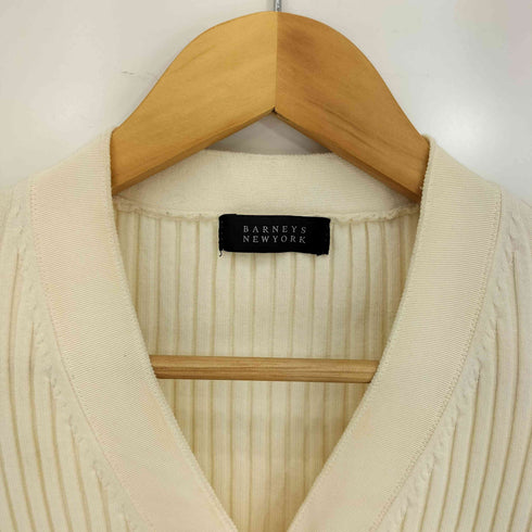 バーニーズニューヨーク BARNEYS NEWYORK リブカーディガン レディース