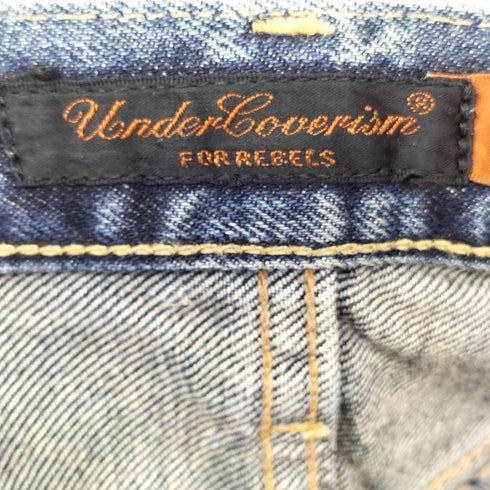 アンダーカバーイズム UNDERCOVERISM 05SS but beautiful期 クラッシュデニムパンツ メンズ JPN:3