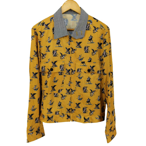 ダイエットブッチャー DIET BUTCHER TARTARY PATTERN PAJAMA BLOUSON メンズ JPN:1