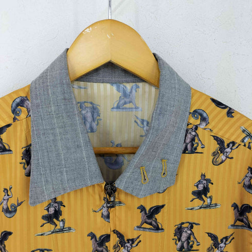 ダイエットブッチャー DIET BUTCHER TARTARY PATTERN PAJAMA BLOUSON メンズ JPN:1