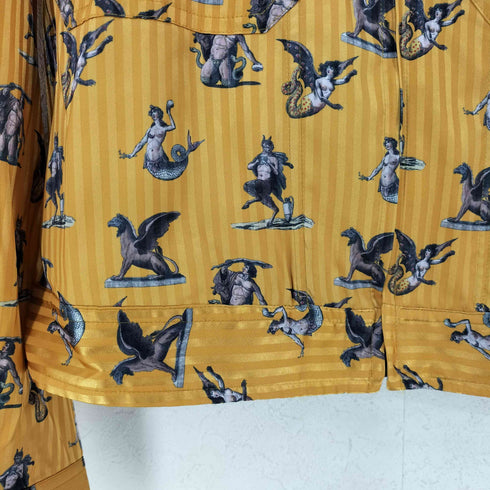 ダイエットブッチャー DIET BUTCHER TARTARY PATTERN PAJAMA BLOUSON メンズ JPN:1