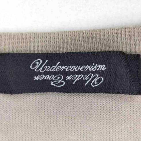 アンダーカバーイズム UNDERCOVERISM 11SS UNDERMAN期 フロントプリント 七分袖 ラグランTシャツ メンズ JPN:2
