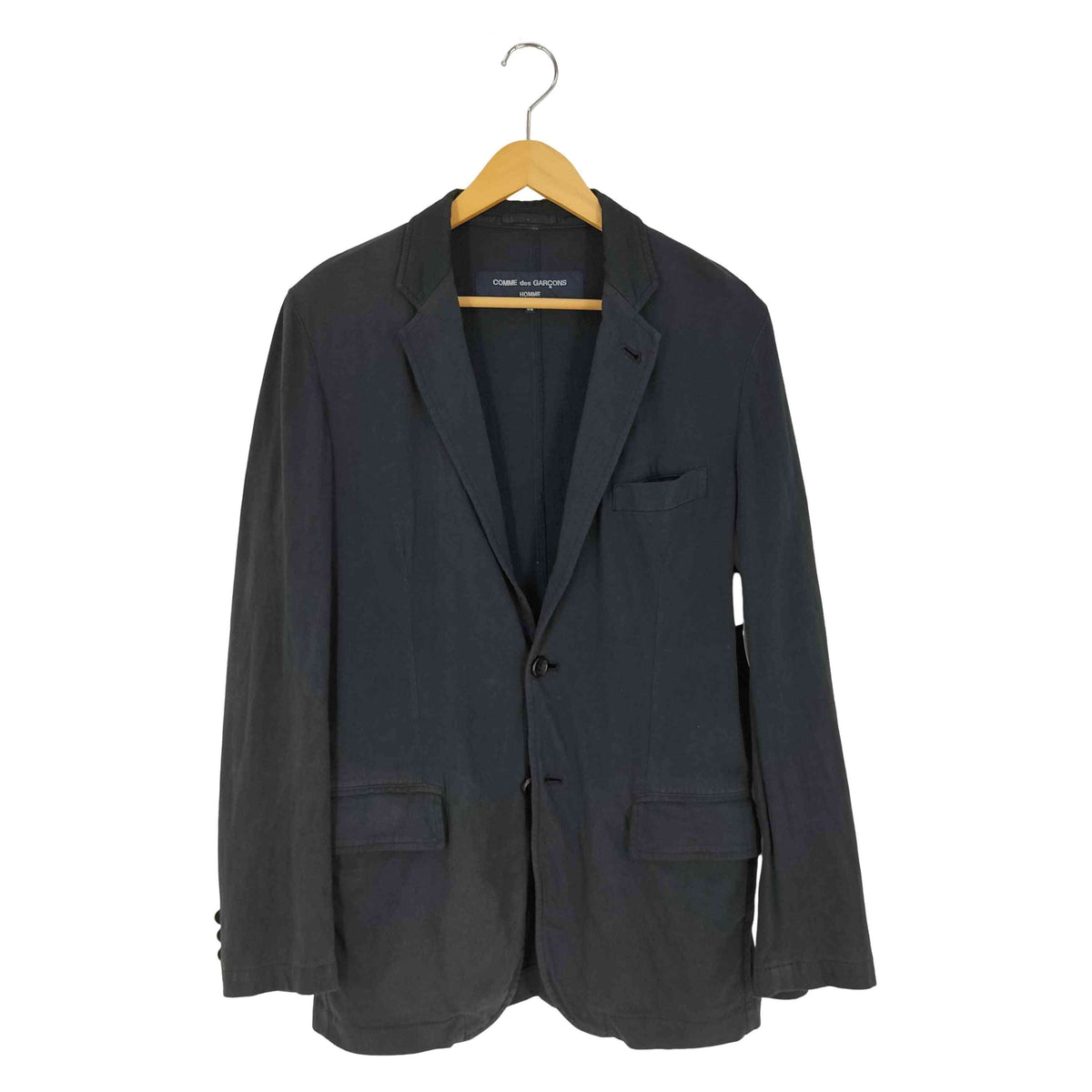 【COMME des GARCONS HOMME】2B テーラードジャケット コムデギャルソンオム COMME des GARCONS HOMME コットン 2B