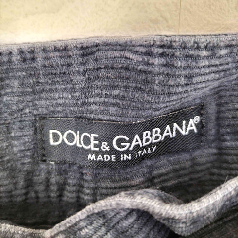 ドルチェアンドガッバーナ DOLCE&GABBANA 細畝 コーディロイパンツ メンズ FR:38-40