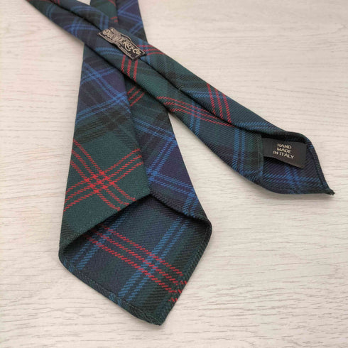 ダブルアールエルラルフローレン RRL RALPH LAUREN ウールチェックネクタイ メンズ