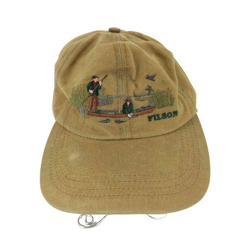 フィルソンガーメント FILSON GARMENT ロゴ刺繍 6パネルキャップ メンズ