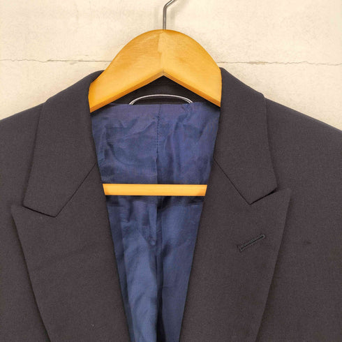 ディオール Dior UNIFORM ピークドラペル ウールシングル テーラードジャケット メンズ 48R
