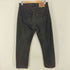 リーバイス Levis スペイン製 517 ブラックデニムパンツ 後染め ボタン裏566 メンズ 34/34