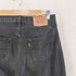 リーバイス Levis スペイン製 517 ブラックデニムパンツ 後染め ボタン裏566 メンズ 34/34