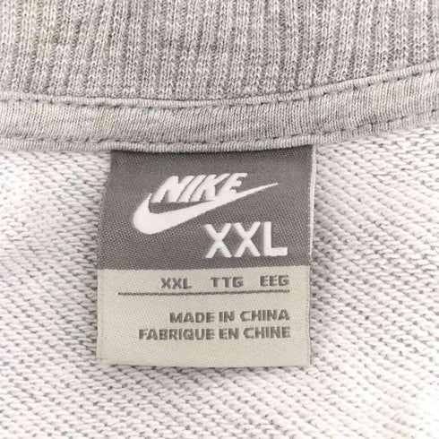 ナイキ NIKE 00s ワンポイント刺しゅうスウェット メンズ JPN:XXL