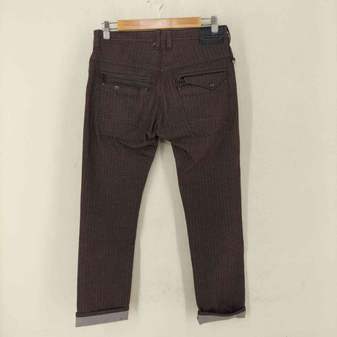 レノマ renoma PARIS ストレッチヘリンボーンストライプパンツ メンズ JPN:L