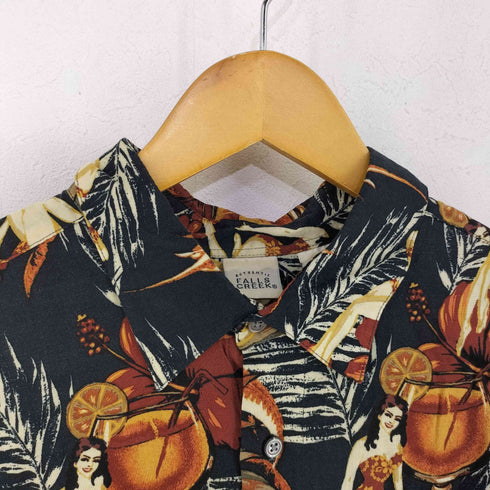 FALLS CREEK レーヨン 総柄アロハシャツ メンズ import:XL