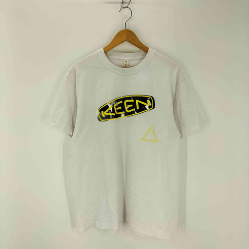 キーン KEEN プリント クルーネック半袖Tシャツ メンズ JPN:L