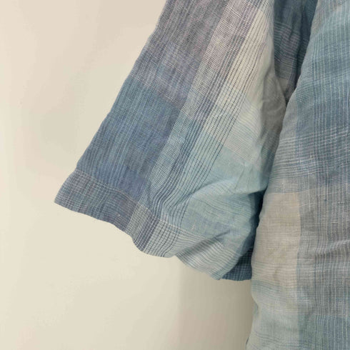 ノーティカ NAUTICA 00s リネン チェック柄シャツ メンズ JPN:XXL