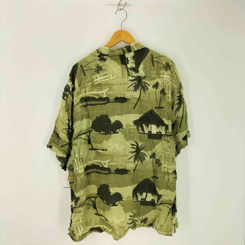 ALOHA GOE ボタニカル柄シャツ メンズ JPN:XXL