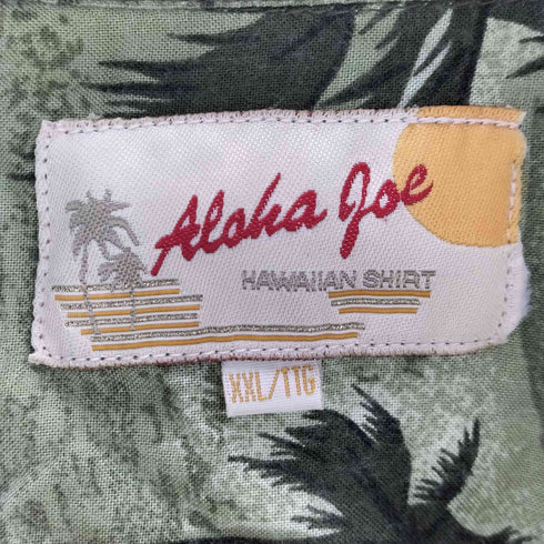 ALOHA GOE ボタニカル柄シャツ メンズ JPN:XXL