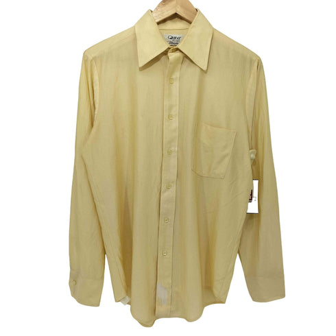 ジェーシーペニー JC Penney 70S QIANA NYLON ストライプ ナイロン L/S シャツ メンズ