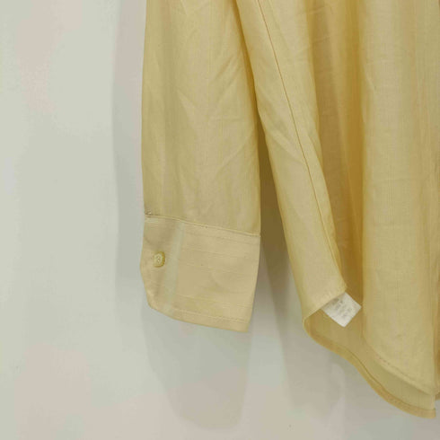 ジェーシーペニー JC Penney 70S QIANA NYLON ストライプ ナイロン L/S シャツ メンズ