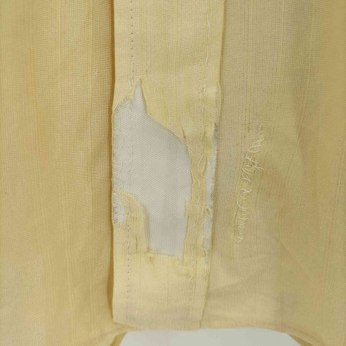 ジェーシーペニー JC Penney 70S QIANA NYLON ストライプ ナイロン L/S シャツ メンズ