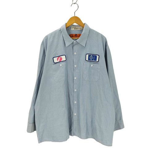 レッドキャップ RED KAP ストライプワークシャツ メンズ 3XL