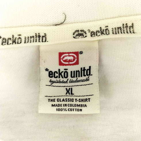 エコーアンリミテッド ECKO UNLTD プリントクルーネックショートスリーブTシャツ メンズ JPN:XL