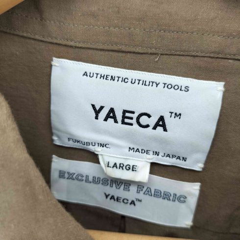 ヤエカ YAECA MFORT SHIRT EXTRA WIDE コンフォートシャツ メンズ JPN:L