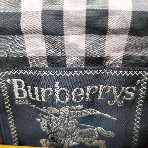 バーバリーズ BURBERRYS コットンナイロン ステンカラーコート メンズ 88-160-3