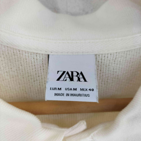 ザラ ZARA ニットポロ メンズ import:M