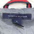 トミーヒルフィガー TOMMY HILFIGER ロゴワッペン 比翼 バイカラー ダウン ジャケット レディース import:XL