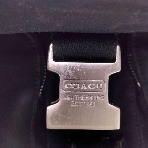 コーチ COACH 00S レザー切替キャンバスショルダーバッグ メンズ