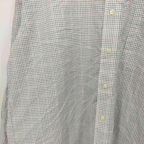 トミーヒルフィガー TOMMY HILFIGER REGULAR FIT チェック柄 ボタンダウン L/S シャツ メンズ 17 34-35