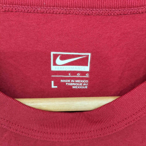 ナイキ NIKE 00S メキシコ製 スウッシュプリント S/S Tシャツ メンズ import:L