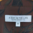 アデイインザライフユナイテッドアローズ A day in the life UNITED ARROWS 総柄 開襟 アロハシャツ メンズ JPN:M