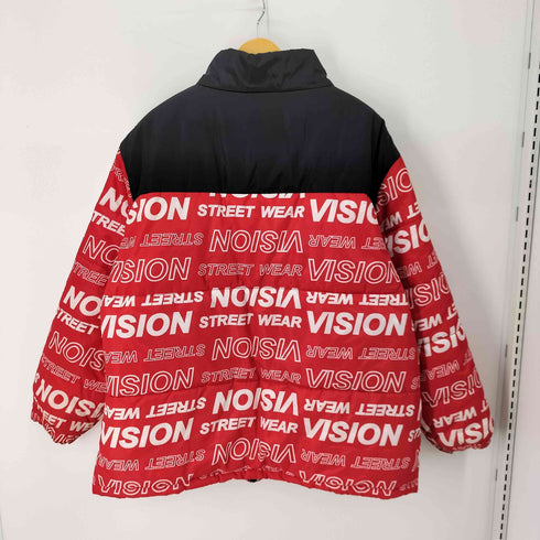 ヴィジョンストリートウェア VISION STREET WEAR 総柄 中綿ジャケット メンズ 5L