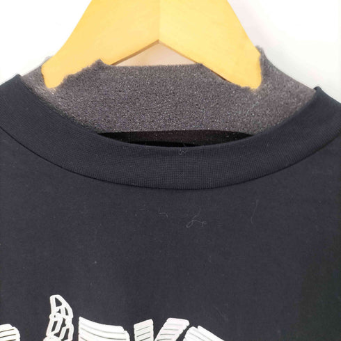 nirvana street wear フロントロゴプリントクルーネックTシャツ メンズ import:XL