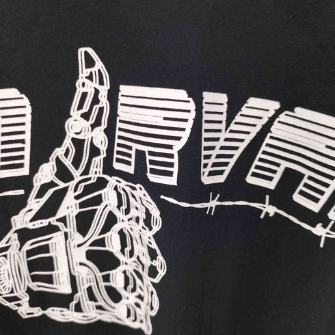 nirvana street wear フロントロゴプリントクルーネックTシャツ メンズ import:XL