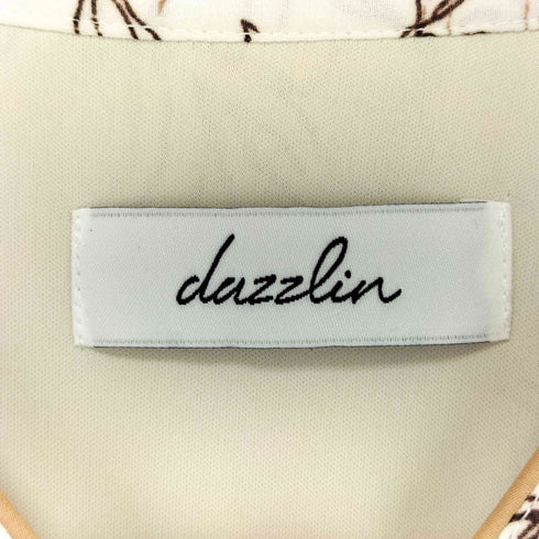 ダズリン dazzlin プリーツスリーブ5分袖ワンピース レディース FREE