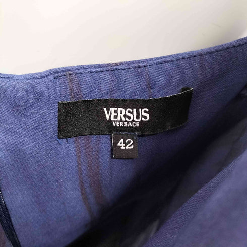 ヴェルサスヴェルサーチ VERSUS VERSACE イタリア製 チュールデザイン ミニドレス レディース EUR:42
