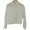 ザラ ZARA クロップドロングスリーブシャツ レディース import:L