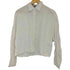 ザラ ZARA クロップドロングスリーブシャツ レディース import:L
