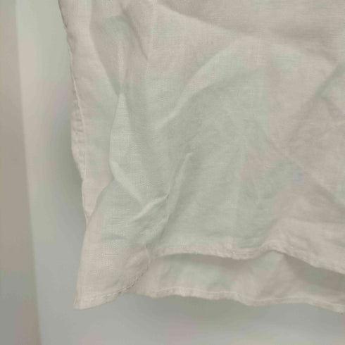 ザラ ZARA クロップドロングスリーブシャツ レディース import:L