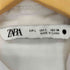 ザラ ZARA クロップドロングスリーブシャツ レディース import:L