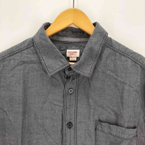 モッシモ MOSSIMO ワンポケットポケットS/Sシャツ メンズ import:XXL
