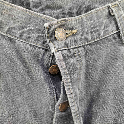 リーバイス Levis アメリカ製456刻印 501デニムパンツ 先染め ブラック メンズ W40 L32