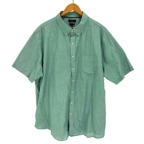 クラフトアンドバロー Croft&Barrow EASY CARE ワンポケットS/Sシャツ メンズ JPN:XXL