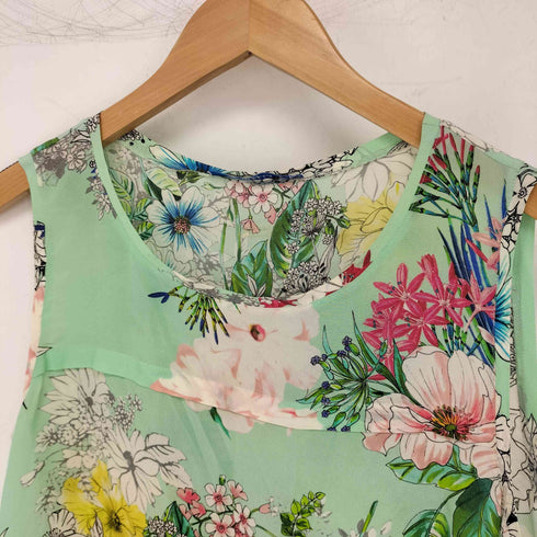 マレーラ MARELLA フラワープリント シルクワンピース レディース JPN:40