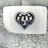HTH(Hotter than Hell) vintage like Heart Logo Hoodie レディース FREE
