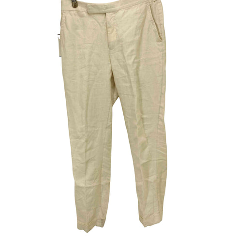 ポロバイラルフローレン Polo by RALPH LAUREN Linen Suit Trousers リネン スーツ トラウザー サイドアジャスター ノータック スラックス パンツ メンズ 32/33